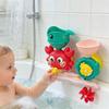 Kids Bath Toys Crab Whales Rotating Water Spray Bathing Shower Game Water Toy For Kids Bathroom Toys Gift Educational Toy