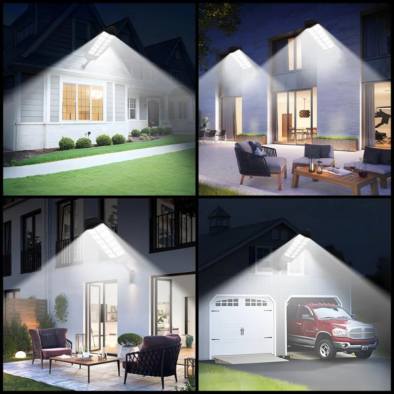 Super Bright Solar Street Lamp For Outdoor Solar LED  Lights IP65 Waterproof Lamp With Motion Sensor Garden Decoration