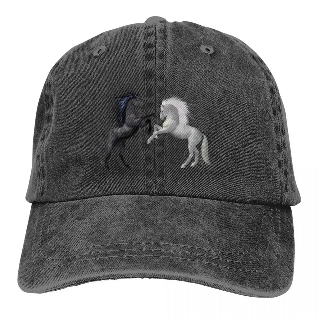 Casual Baseball Keps Unisex hattar Dam Visir Skydd Snapback häst Djur Kepsar