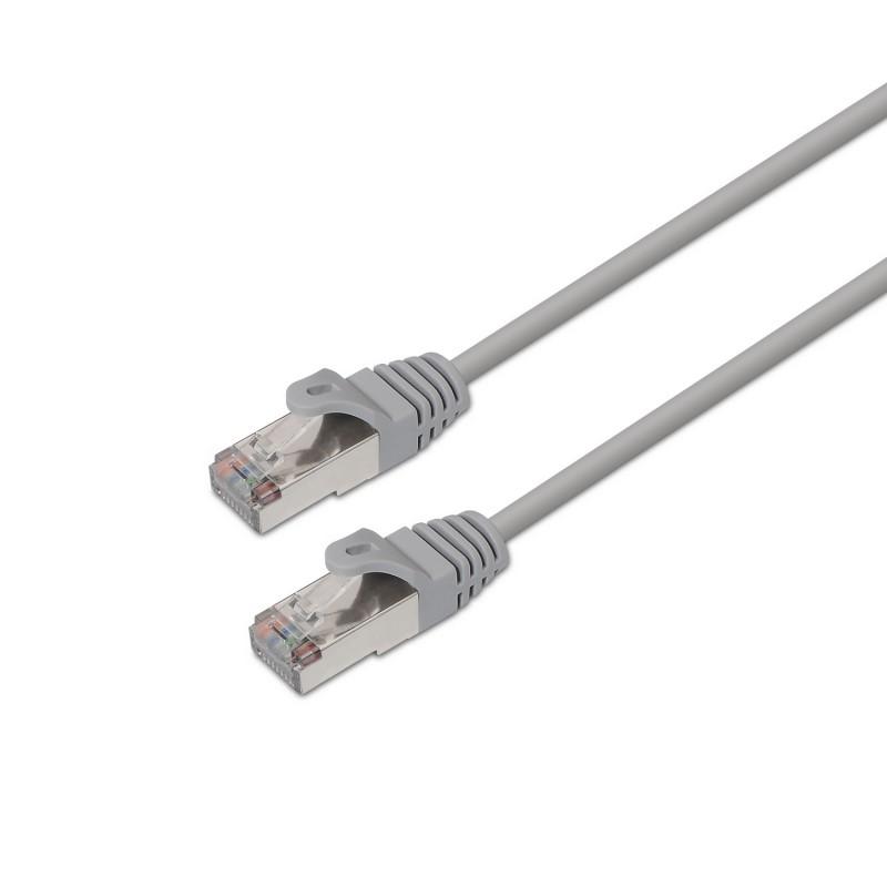Aisens Network Cable RJ45 Cat.6 FTP AWG24 - 15m - 10/100/1000 Mbit/s - Grey Color-A136-0279