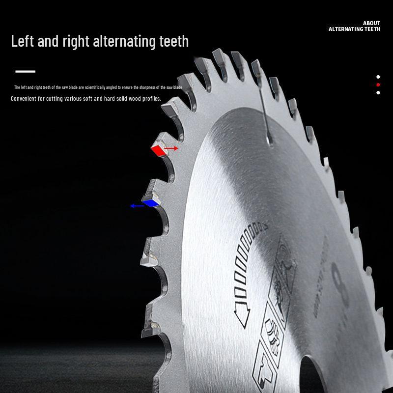 High-Hardness Dual-Purpose Saw Blade: Aluminum-Wood Alloy for Eco & Paint-Free Boards.