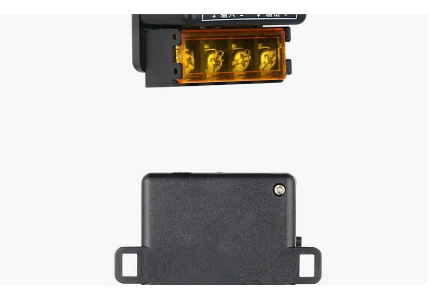 12V/24V Single Channel High-Power Remote Control Switch for 30A Relay Car Light.