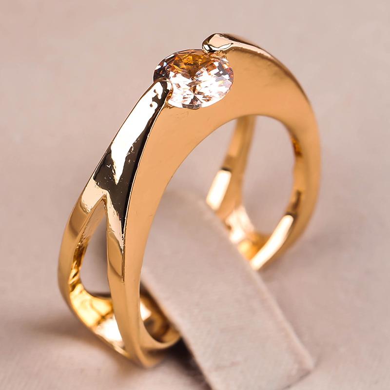 Neuer Geometrischer Unregelmäßiger Ring mit Zirkonia Offener Ring für Männer und Frauen Trend Hip Hop Party Accessoires