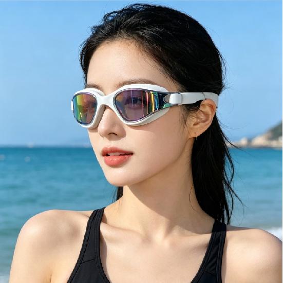 Professionelle Schwimmbrille für Erwachsene, hochauflösend, wasserdicht, beschlagfrei, hochwertiges Taucherbrillen-Schwimmausrüstung