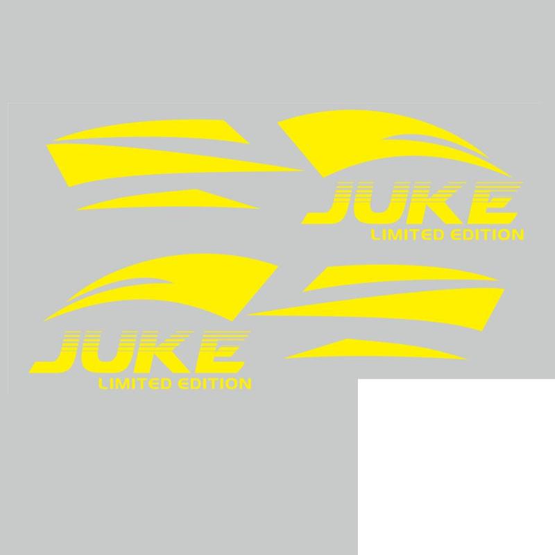 Wskpa9 1 set Carrosseriesticker Voor Nissan Juke Nismo Racing Sportstrepen Auto Deur Zijkant Decor Vinylstickers Exterieur Accessoires