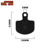 Motorcycle Accessories 1 Pair Metal Sintered Brake Pads Front Rear For ETM RTR Dirt Pit Motor Electric Bike Ebike Parts Summer