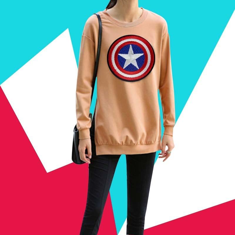 2 PCS Fashion Embroidered Iron On Patches for Clothes with It Clothing Patchwork Cotton Fabric Dress