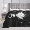Hollow Knight Silksong Blanket  Super Warm Print Plush Throw Blanket For Boy Girl Living Room Flannel Bedspread Bed Cover