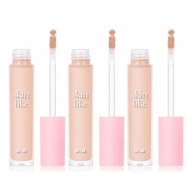 [Set of 3] Ginza Stephanie VOV Skin-Like Concealer SPF35 PA++ Korean Cosmetics (#21 Light Beige)