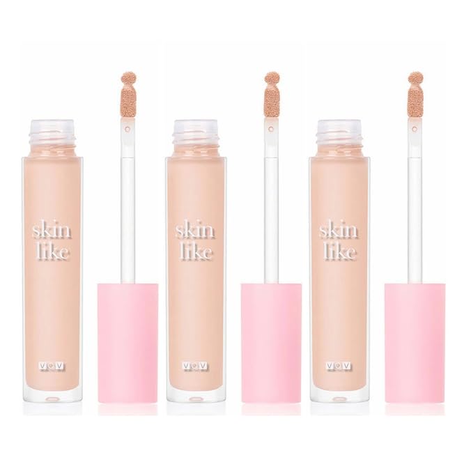 

[Набор из 3 шт.] Ginza Stephanie VOV Консилер-вторая кожа SPF35 PA++ Корейская косметика (# 21 Светло-бежевый)