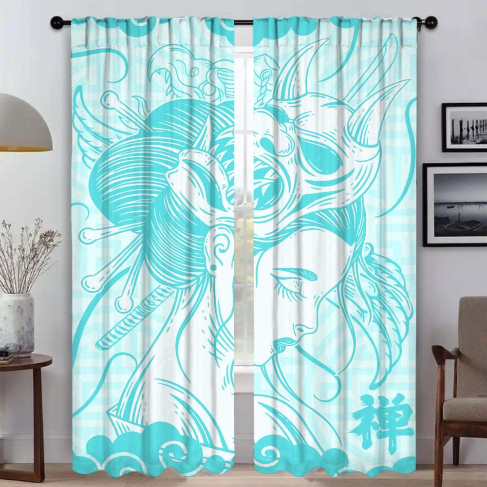 

Kohime кухонные шторы для гостиной затемняющие шторы для комнаты 2 панельные шторы домашний интерьер шторы перегородка элегантная камера W50xH70cmx2pcs-CL