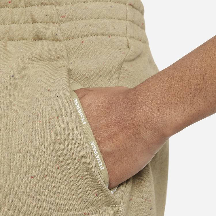 Nike Sportswear Icon Fleece Solid Logo Jogger Pants Kids Bottoms Khaki FJ6028-276