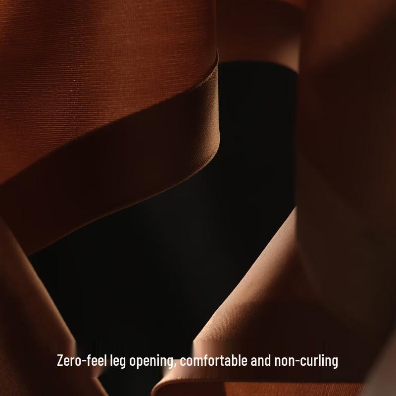 FitonTon Men's Ice Silk 10A Antibacterial Boxer Briefs