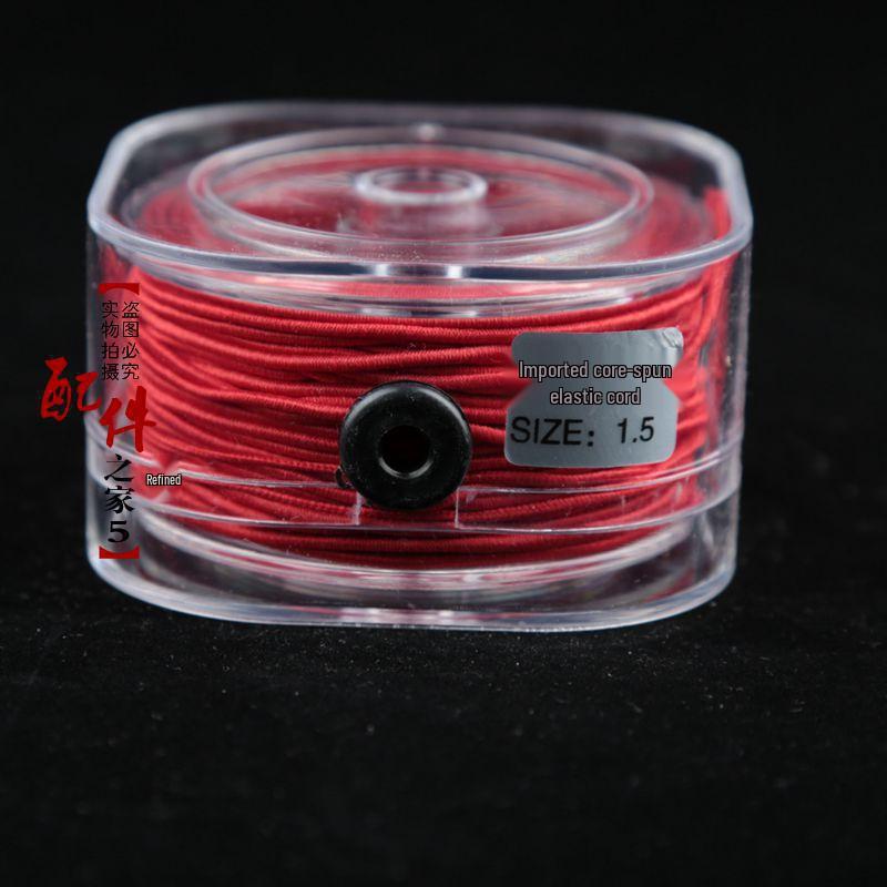Wear-Resistant Core-Spun Elastic Thread for Buddha Beads, Moonstone, King Kong Bodhi Seeds, and Wenwan Bracelets.