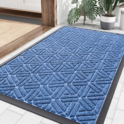 Olanly Front Door Mat Outdoor Indoor