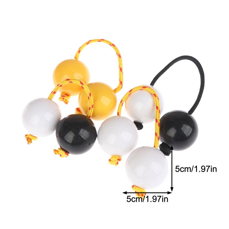 2Pcs Kashaka Rhythmic Balls Portable Rhythmic Fingertip Shaker Single Hand Percussion Instruments For Kid Adults Beginners