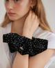 Otz Floral Hair Scrunchie Black Oz62Ga105B