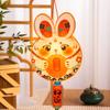 Cartoon Mid-Autumn Rabbit Lantern Chinese Style LED Lantern Toys  Good Luck Gift