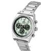 Casio Edifice Analog Standard Chronograph Stainless Steel Green Dial Quartz EFB-730D-3AV 100M Men's Watch