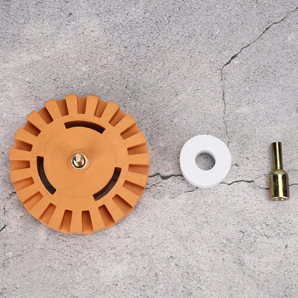 Sticker Removal, Tire Eraser, Rubber Tracer, Sticker Removal, 3.9 Inches (100 Mm) Diameter, Eraser