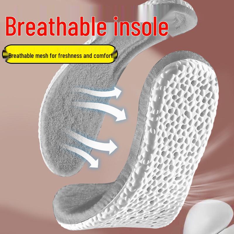 Winter Warm Fleece Insoles: Thick, Plush Cotton Shoe Pads for Men & Women