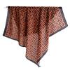 Scarf pattern large square scarf printed herringbone fashion Huizi versatile simulation silk spring and autumn shawl headscarf 91 geometric scarf