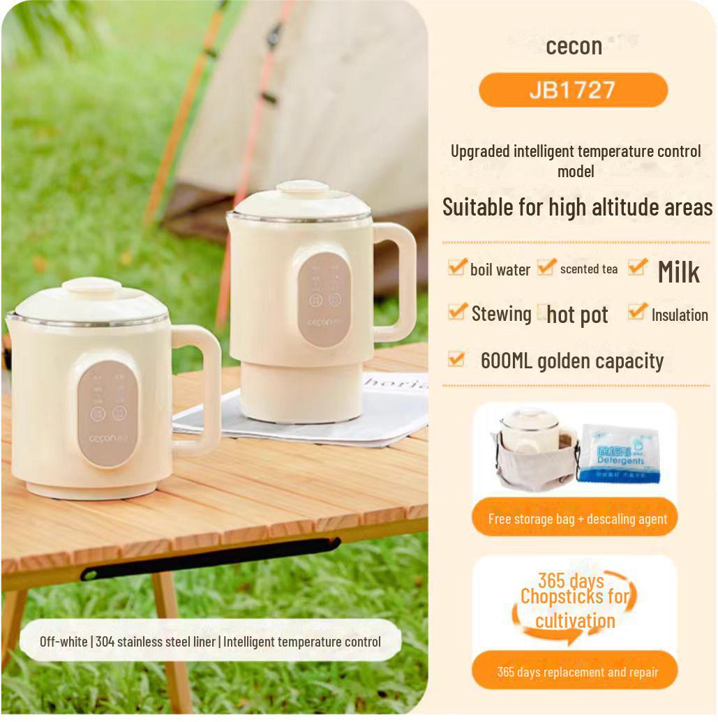 

Компактный складной электрический дорожный чайник Xike - изолированный, нержавеющая сталь 304/316 Mechanical 0.8L ~ Smart 0.6L