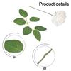 Customizable Rose Size Artificial Foam Roses DIY Craft Flowers Wedding Decor