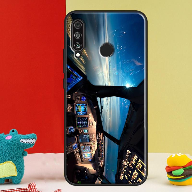 Flugzeug Flug Reisen Für Huawei Nova 12i 12s 11i 5T 9 10 SE Y91 Y90 Y60 Y70 Y72 Y61 P60 Pro P20 P40 P30 Lite Hülle