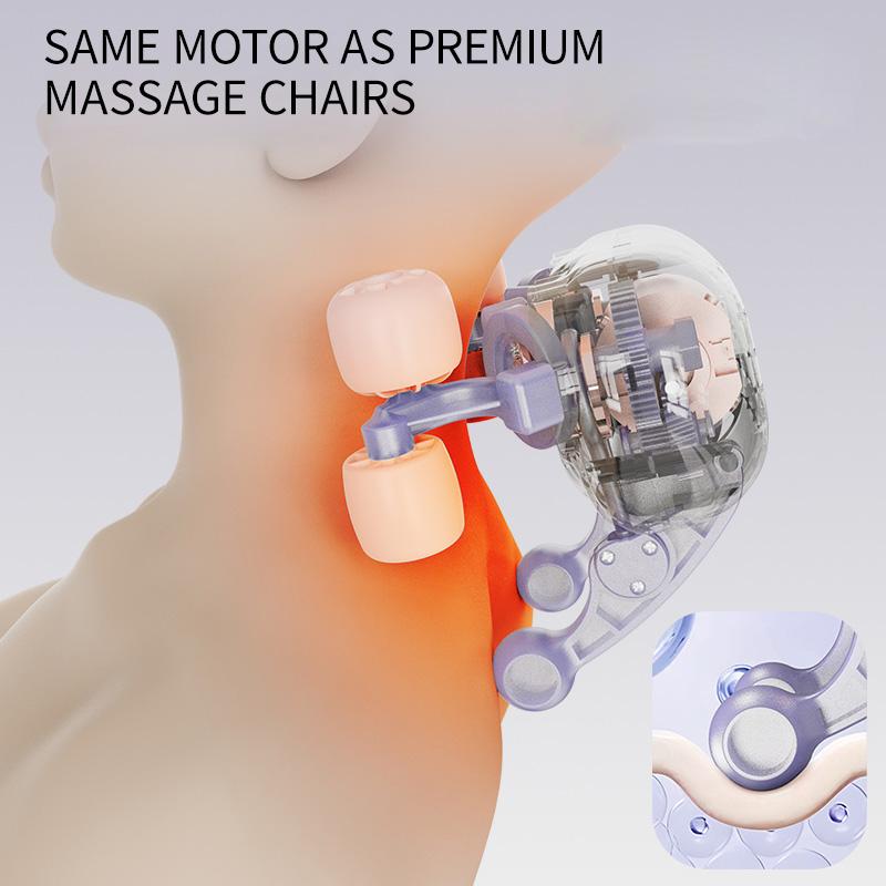 Neck and Shoulder Kneading Massage Pillow Cervical Massager Trapezius Muscle Kneading Massage Pillow