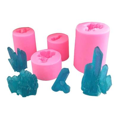 Κρυστάλλινη Σιλικόνη Φόρμα Σοκολάτας Διαμάντι Κρυστάλλινη Στήλη Πάγος Χιόνι Παγόβουνο Σιλικόνη Φόρμα Ζαχαρόπαστας