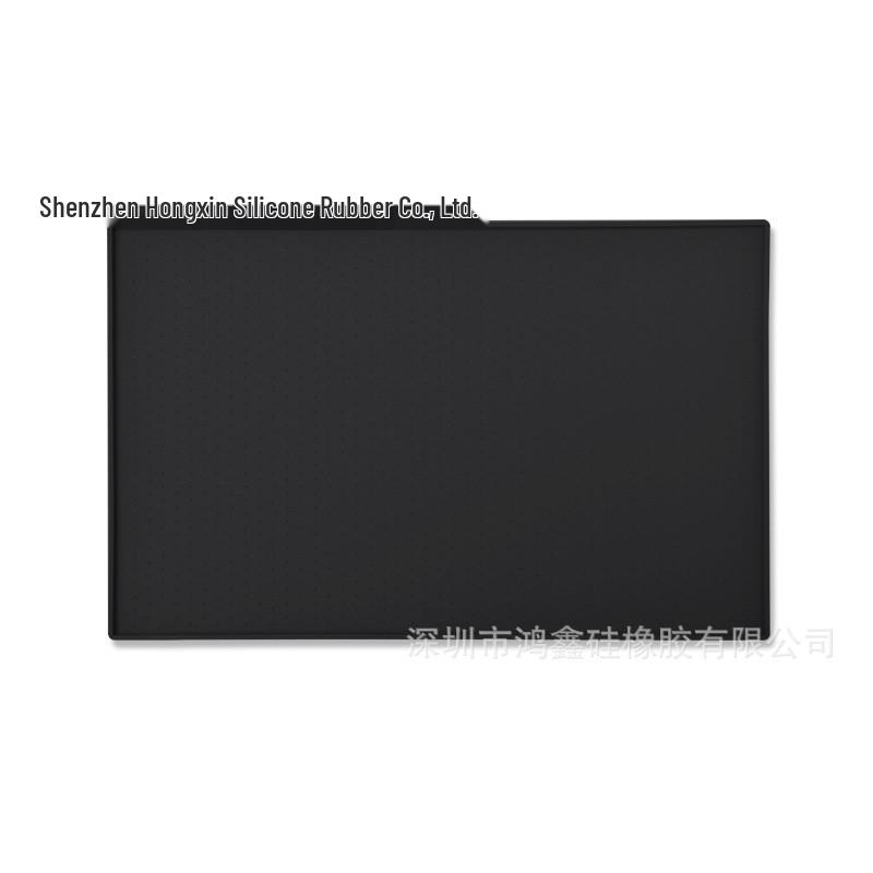 Large Silicone Pet Feeding Mat - Easy Clean, Non-Slip, Waterproof, Foldable for Cats & Dogs