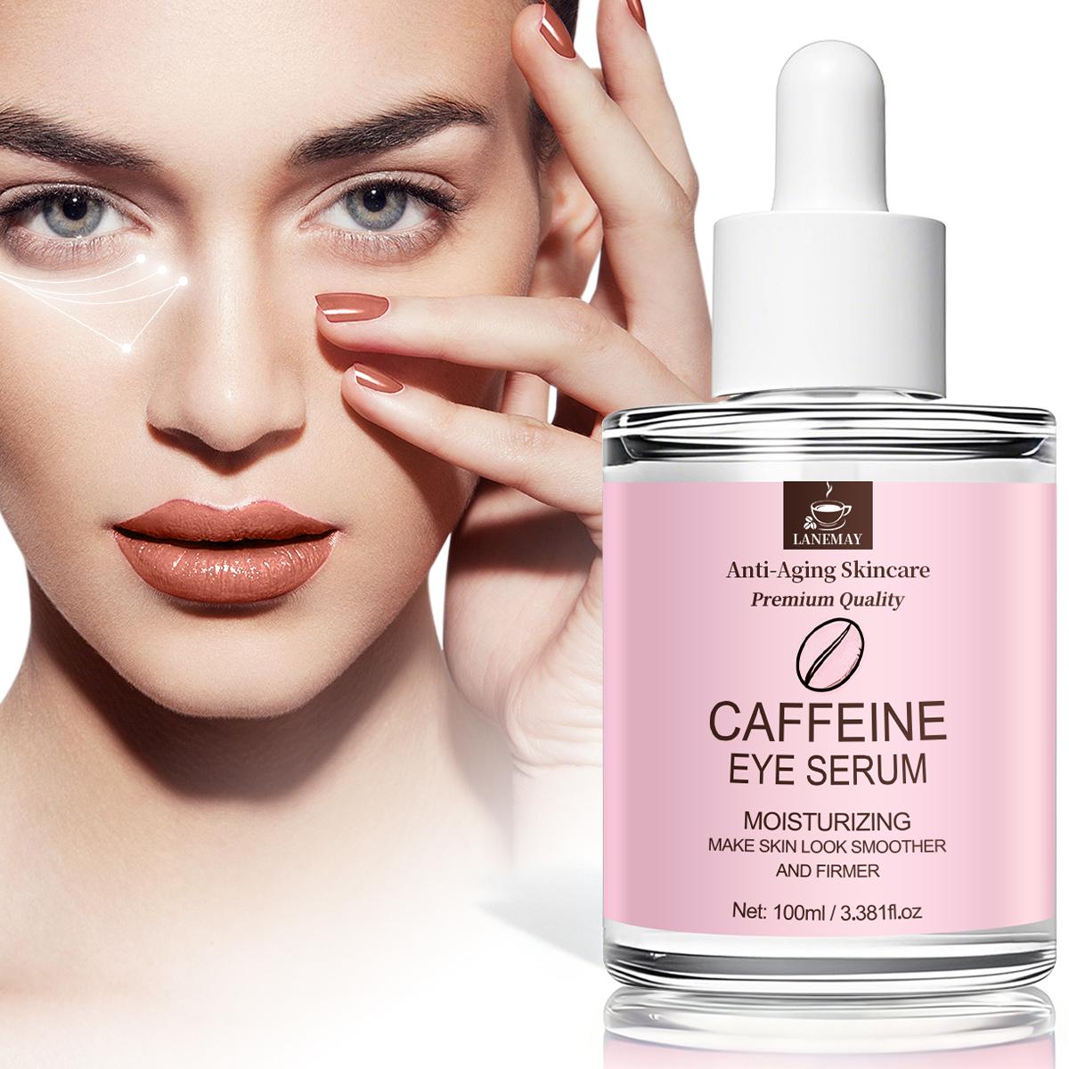Caffeine Eye Serum-Deeply Hydrates, Nourishes-Make The Skin Around The Eyes More Firm And Tight-100ml