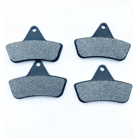 Motorcycle Repair Parts 2 Sets Brake Pad Set for Arctic Cat 0402-882 for Front Rear 500 400 300 Easy to Install