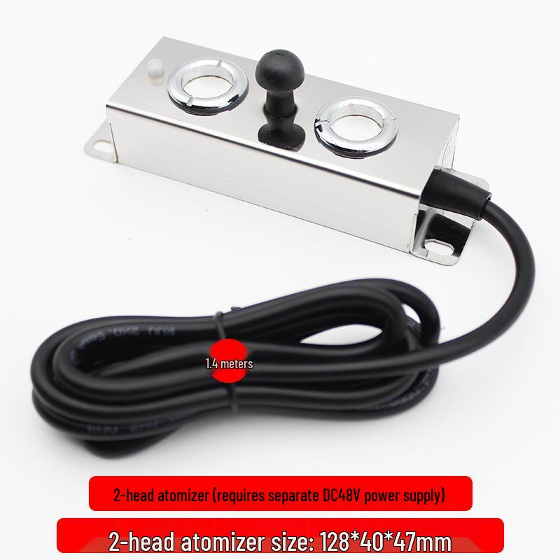 Ten-Head Ultrasonic Fogger: Amphibious Fish Tank, Rockery, and Landscape Humidifier