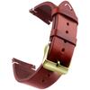 Wax Genuine Leather Watch Band, Quick Release 18mm/19mm/20mm/21mm/22mm/24m Watch Straps, for Samsung, Seiko, Oris, Citizen Watch