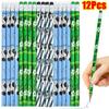12Pcs Cartoon Pencil HB Wood Pencil New Sketch Items  for Children Student