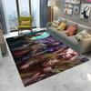 Disco Elysium Game Gamer Cartoon Carpet Rug for Home Living Room Bedroom Sofa Doormat Decor,kid Play Area Rug Non-slip Floor Mat