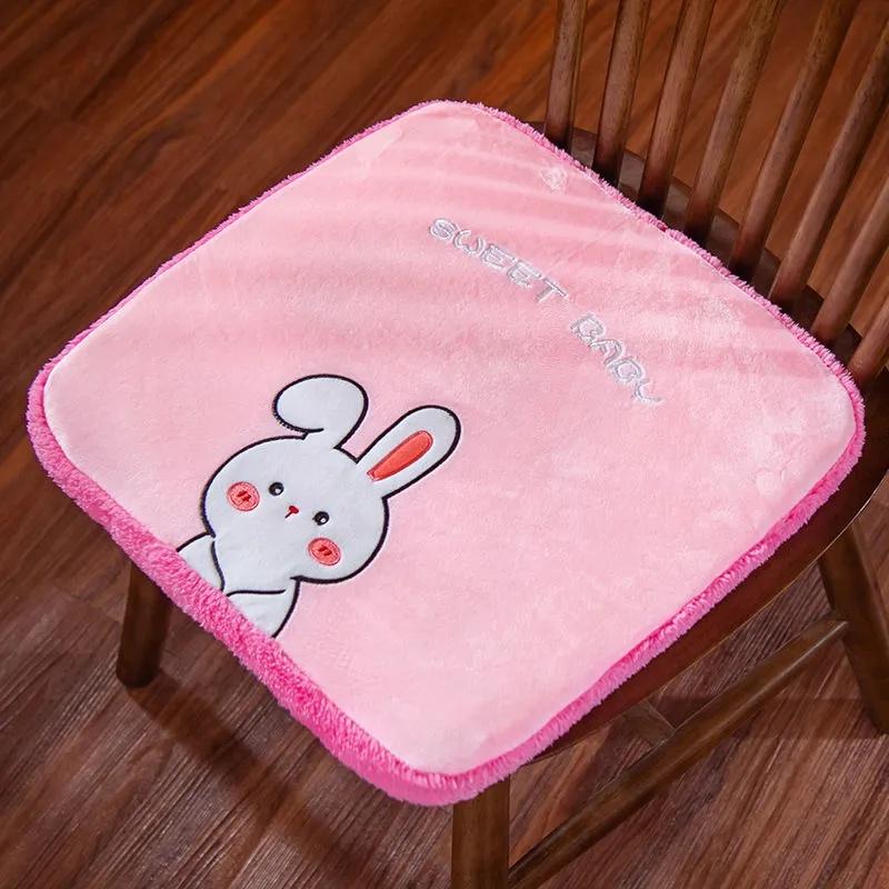 Heating Electric Warm Cushion Heating Cushion Office Chair Cushion Seat Cushion Fart Cushion Long Sitting Student Dormitory Warm Keeping Articles
