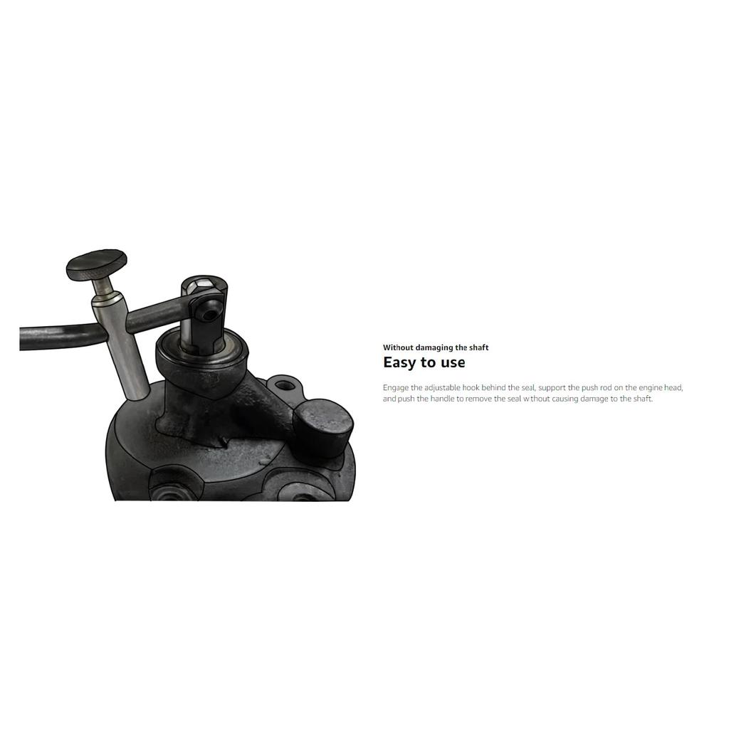 Shaft Type Seal Puller Universal Seal Puller for Most Auto and Motorcycles, Replacement 58430 Seal Puller