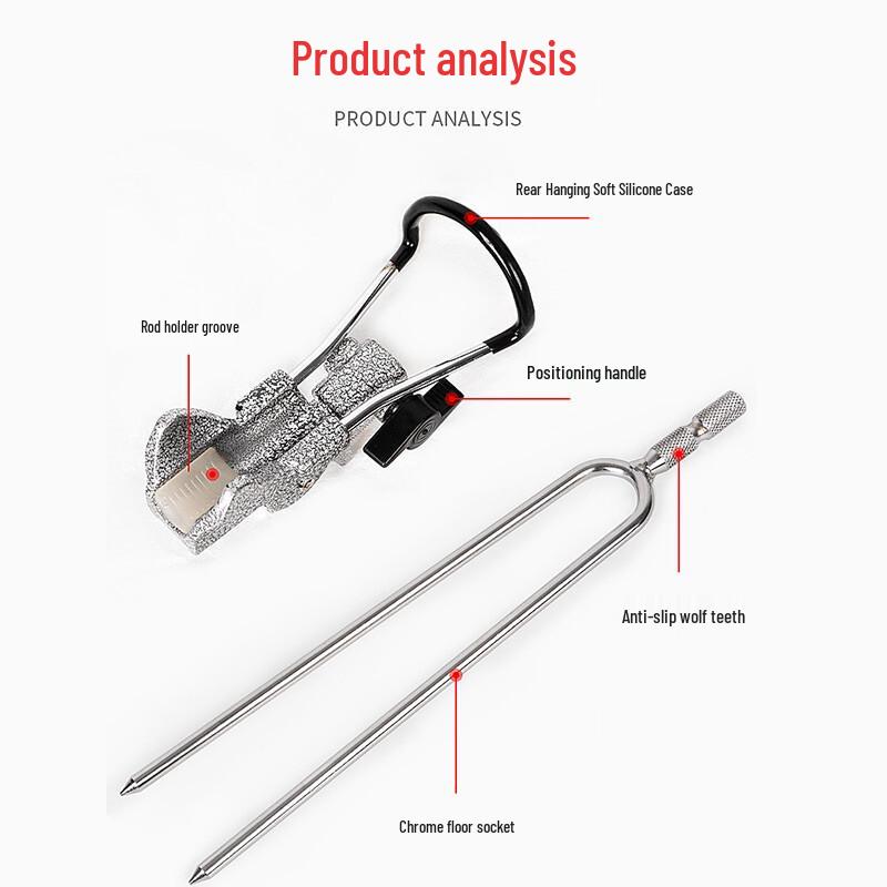 Xionghuo Universal Fishing Rod Ground Stand