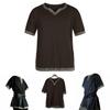 Stylish V-neck Medieval Tunic Top Shirt For Men Perfect For Renaissance Festivals