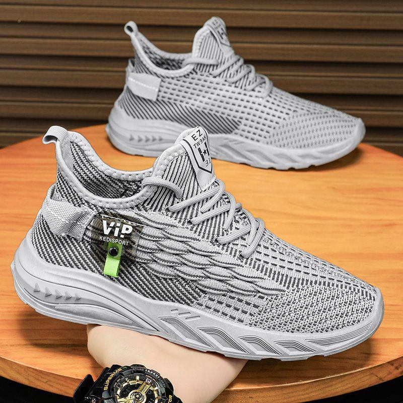 

Повседневная мужская обувь Модные дышащие летние туфли из хлопчатобумажной ткани Легкая универсальная рабочая обувь Сетчатая обувь Мужская спортивная обувь 44