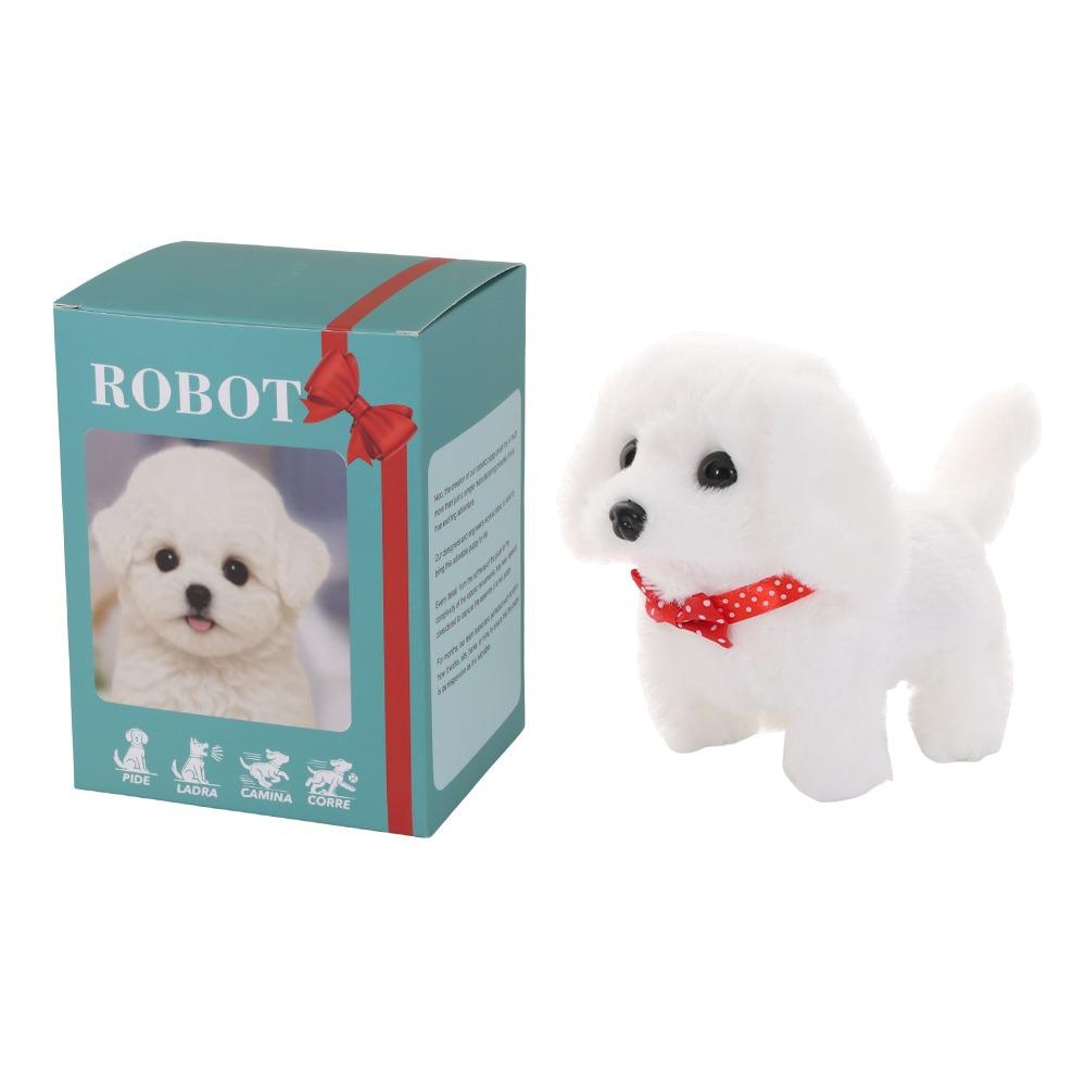 Walking My Realistic Robot Puppy Plush Walking Dog Toy Fashion Simulated Puppy  for Chilren