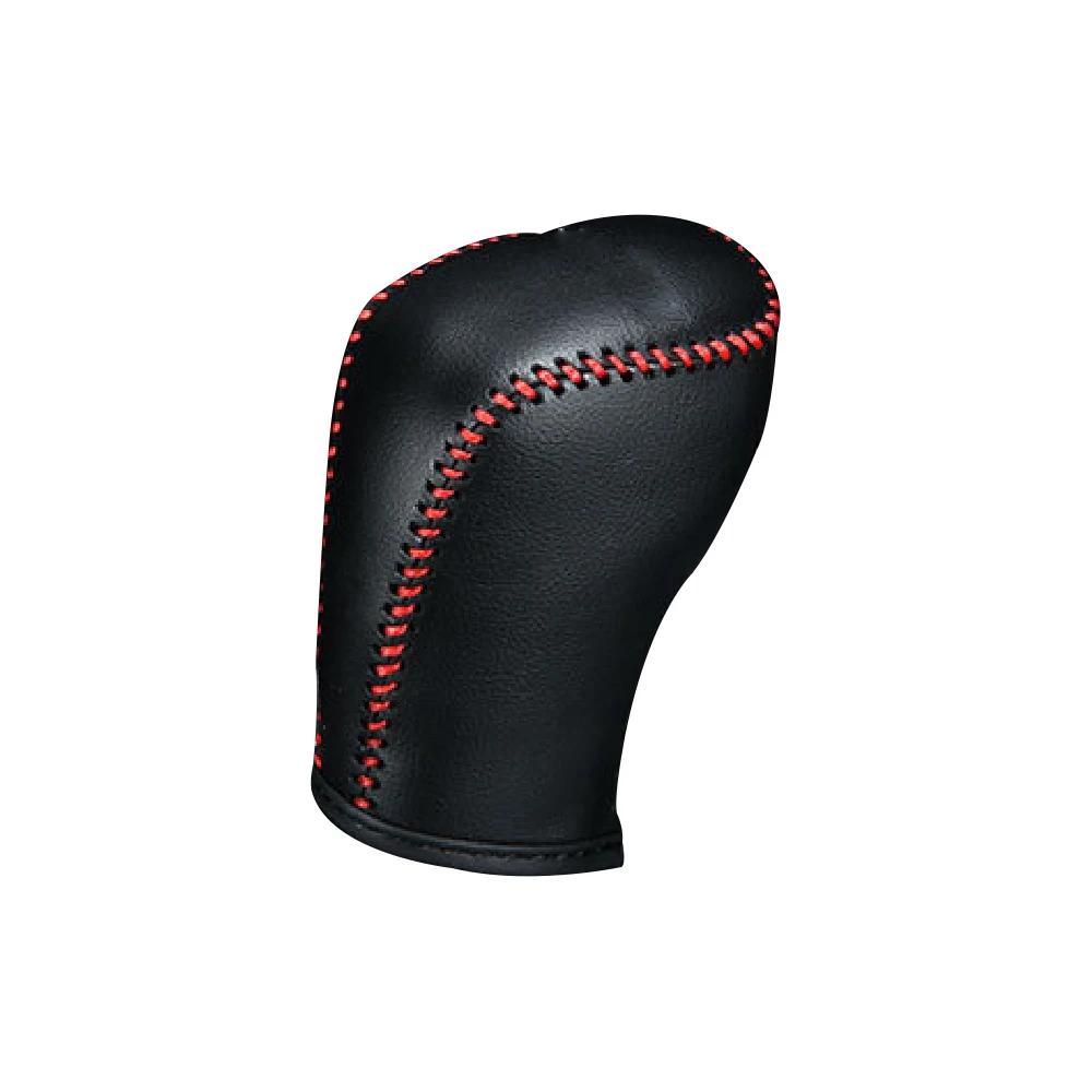 Car Shift Knob Cover for Nissan Kicks 2017-2025 Verse 2019-2025 Sunny Juke Sylphy 2020 2025 AT Gear Collars Leather Accessories