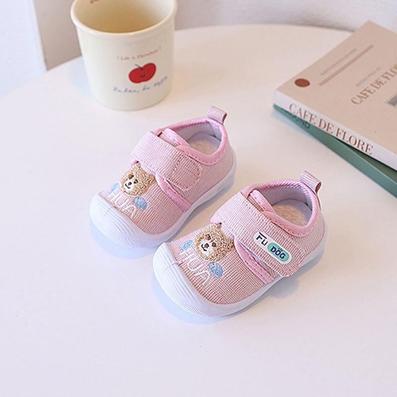 Spring/Autumn Baby Shoes 0-1-2 Years Old, Walking Shoes for Boys and Girls, Squeaky Shoes, Infant Shoes with Sound, Soft-Soled Shoes.
