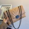 Casual Chain Crossbody Bags For Women Fashion Simple Shoulder Ladies Designer Handbags PU Leather Messenger Bags