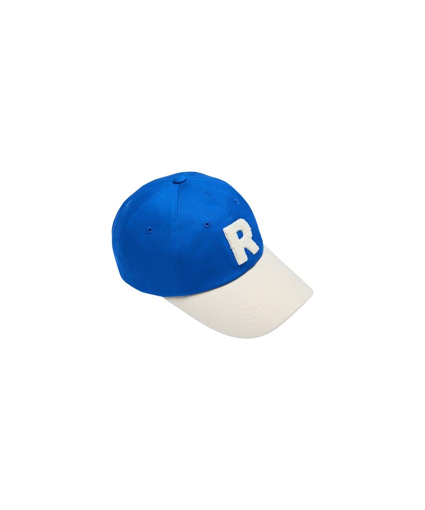 Lollingseutyudio R Logo Boucle Ball Cap Two Tone Blue