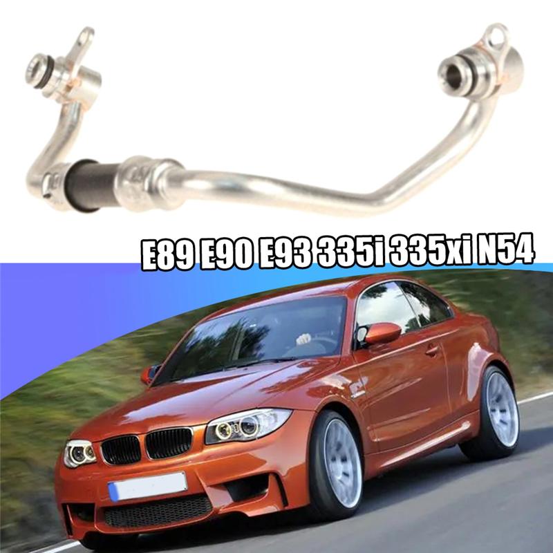 1Piece 11537558901 Turbocharger Coolant Supply Return Hose Parts Interior Accessories For BMW E89 E90 E93 335I 335Xi N54