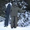 Skiwear men and women winter outdoor waterproof windproof thickened warm thickened snowboard snowboarding clothes ski suit set